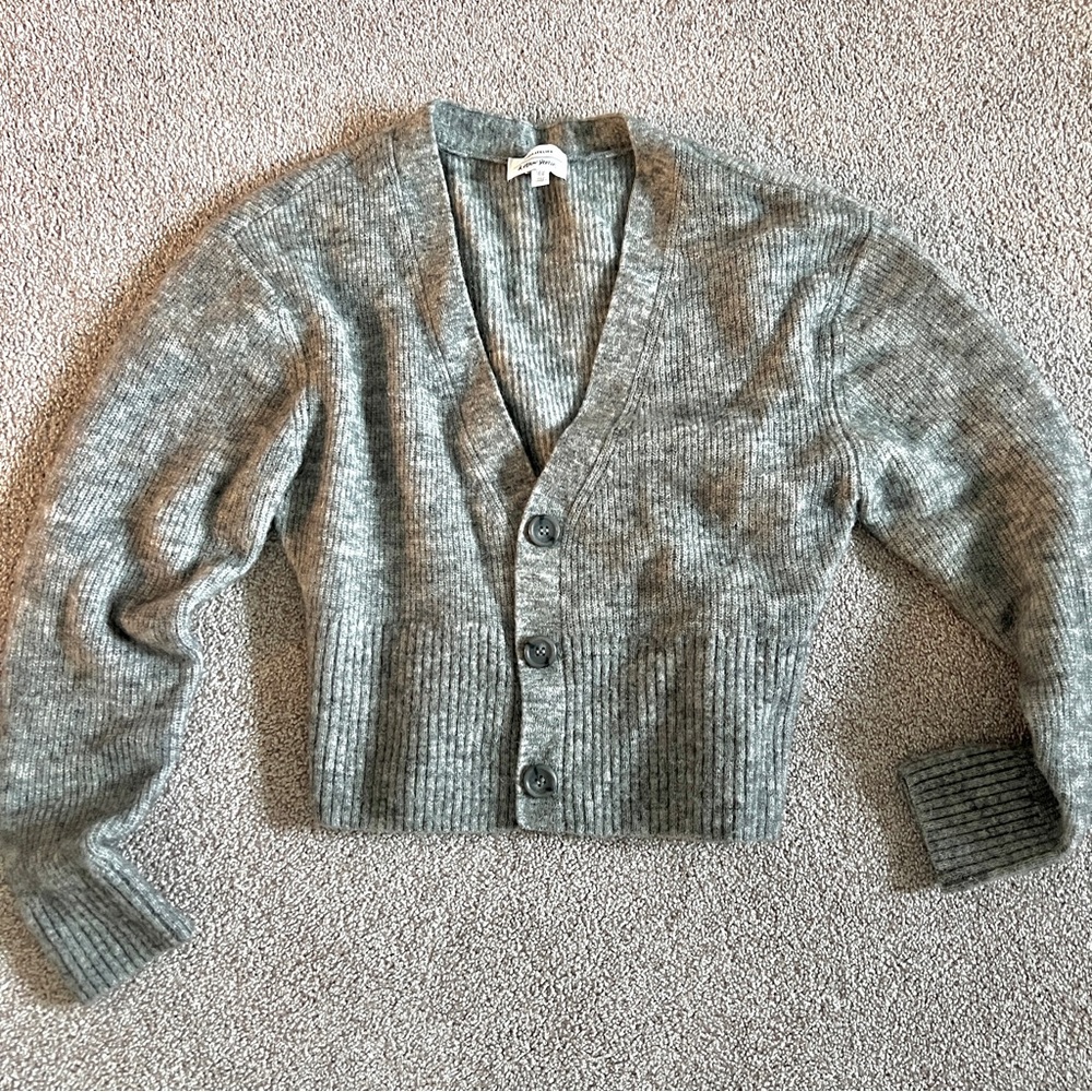 & Other Stories Mohair Wool blend cardigan